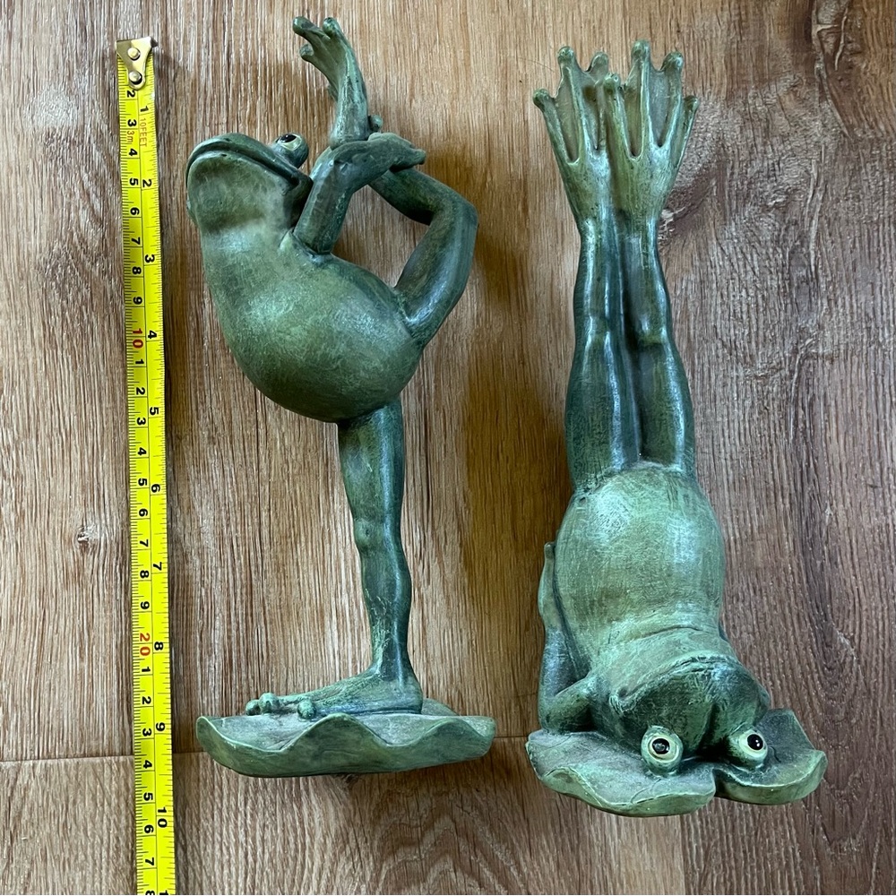 Yoga Frog Figurines - Picture 3 of 5